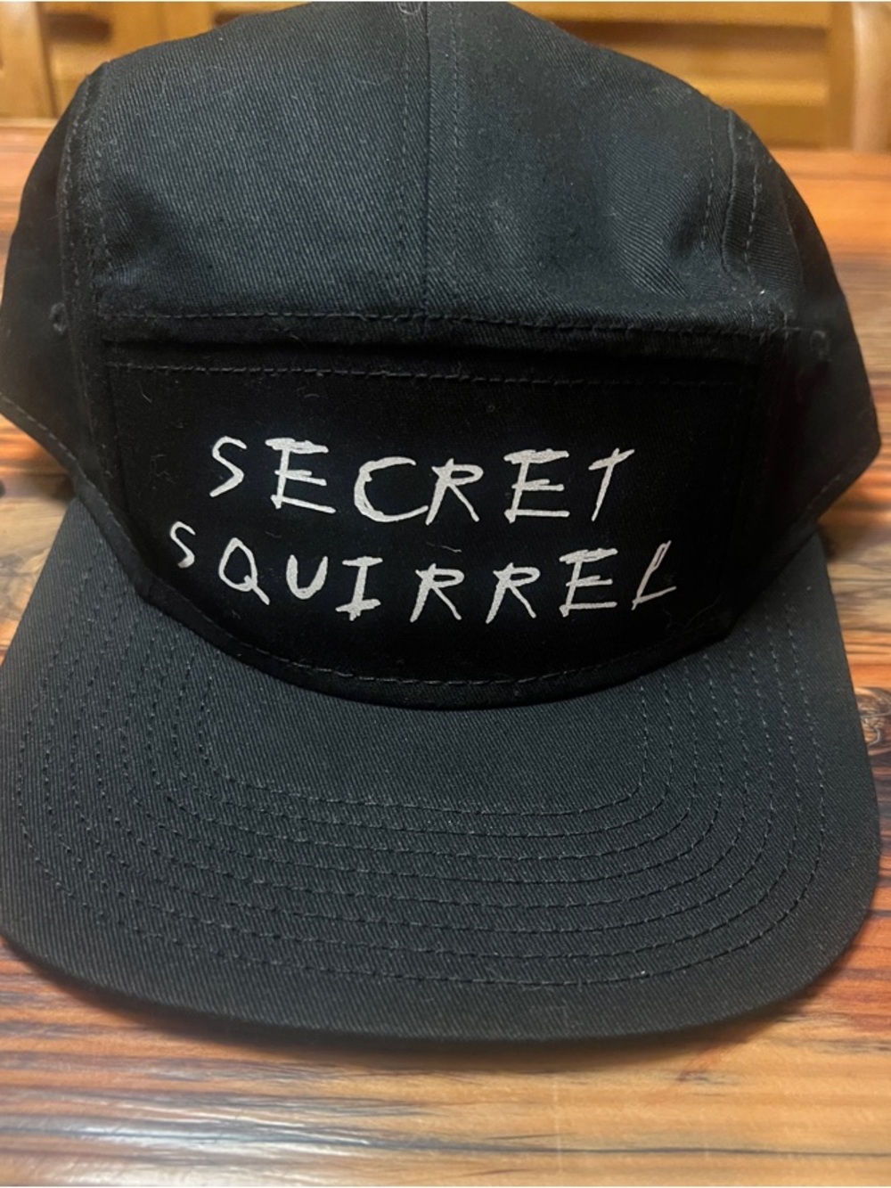 OTTO Black "Secret Squirrel" Cap
